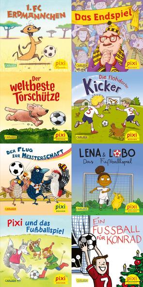 Pixi-Box 285: Pixi und seine Fußball-Freunde (8×8 Exemplare) von Diverse