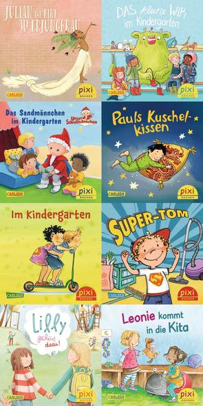 Pixi-Box 286: Pixis bunter Kindergarten (8×8 Exemplare) von Diverse