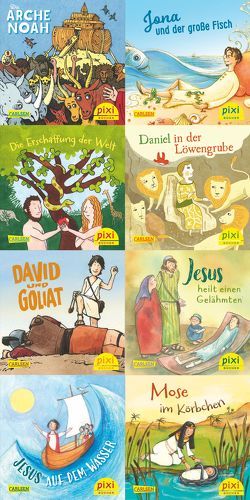 Pixi-8er-Set 243: Geschichten aus der Bibel (8×1 Exemplar) von Diverse