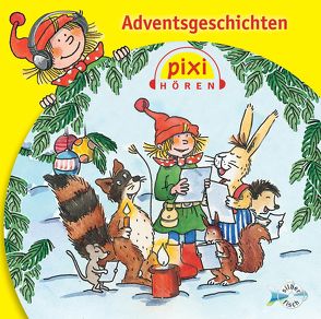 Pixi Hören: Adventsgeschichten von Mechtel,  Manuela, Missler,  Robert, Pleitgen,  Ulrich, Steck,  Johannes
