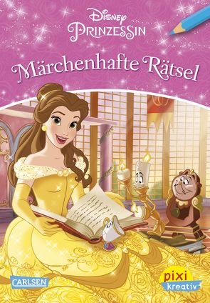 Pixi kreativ 114: Disney Prinzessin – Märchenhafte Rätsel von Disney