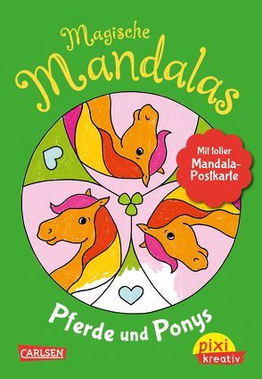 Pixi kreativ 122: VE5: Magische Mandalas: Pferde und Ponys von Legien,  Sabine