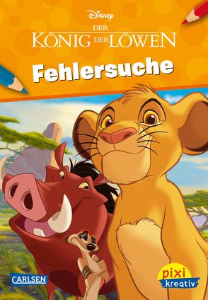 Pixi kreativ 126: VE 5 Disney – König der Löwen (5 Exemplare) – Fehlersuche von Disney