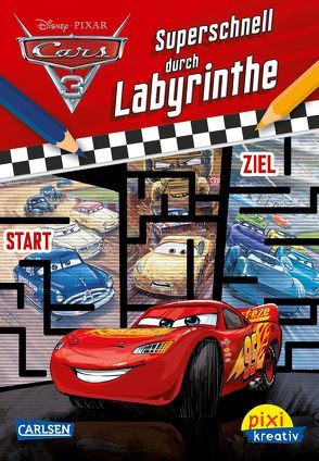 Pixi kreativ 113: Disney Cars 3 – Superschnell durch Labyrinthe