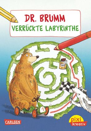 Pixi kreativ 41: Dr. Brumm: Verrückte Labyrinthe von Napp,  Daniel, Reimers,  Silke, Sörensen,  Imke