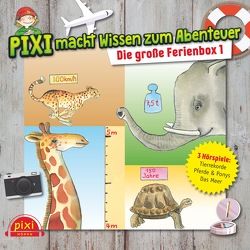 Pixi Wissen: Pixi macht Wissen zum Abenteuer: Die große Ferienbox 1 von Baltscheit,  Martin, Schepmann,  Philipp