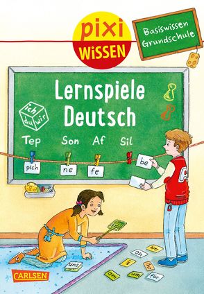 Pixi Wissen 98: VE 5 Basiswissen Grundschule: Lernspiele Deutsch (5 Exemplare) von Bade,  Eva, Coenen,  Sebastian