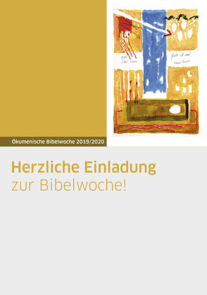 Plakat zur Bibelwoche