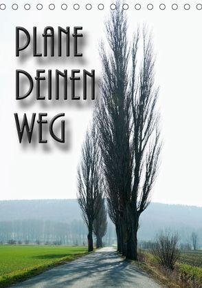 Plane deinen Weg (Tischkalender 2018 DIN A5 hoch) von Flori0