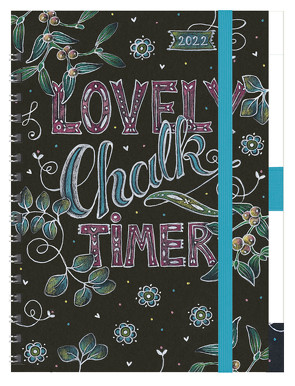 Planer Lovely Chalk 2022 von Büdinger,  Mo, Korsch Verlag