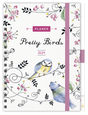 Planer Pretty Birds 2024 von Büdinger,  Mo, Korsch Verlag