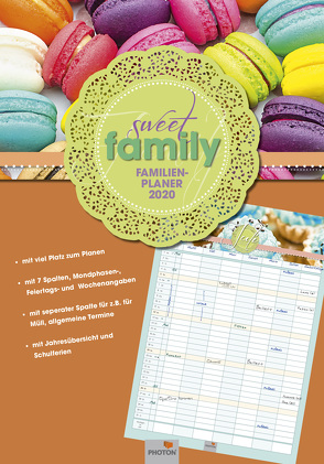 PLANER „SWEET FAMILY“ Kalender 2020 von PHOTON Verlag