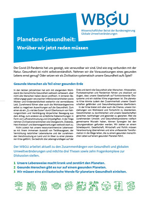 Planetare Gesundheit