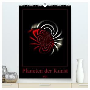 Planeten der Kunst (hochwertiger Premium Wandkalender 2024 DIN A2 hoch), Kunstdruck in Hochglanz von Huick,  Waldemar