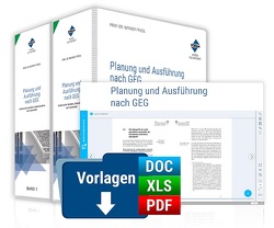 Planung und Ausführung nach GEG von Prof. Dr. Friedl,  Werner