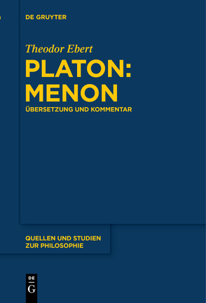 Platon: Menon von Ebert,  Theodor