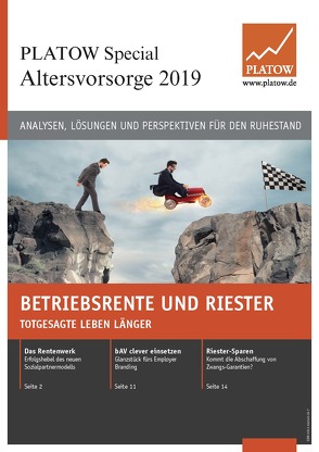 PLATOW Special Altersvorsorge 2019 von Schirmacher,  Albrecht F.