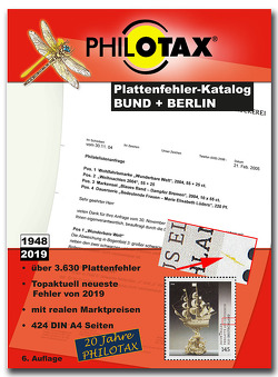 Plattenfehler Katalog Bund + Berlin 6. Auflage von PHILOTAX GmbH