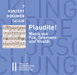 Plaudite! Musik von Fux, Telemann und Vivaldi von Hilscher,  Elisabeth Th., Hocker,  Ramona, Rausch,  Alexander