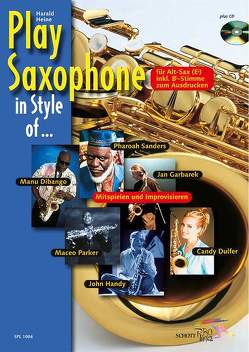 Play Saxophone in Style of … von Heine,  Harald