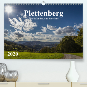 Plettenberg – Vier-Täler-Stadt im Sauerland (Premium, hochwertiger DIN A2 Wandkalender 2020, Kunstdruck in Hochglanz) von Rein,  Simone