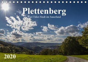 Plettenberg – Vier-Täler-Stadt im Sauerland (Tischkalender 2020 DIN A5 quer) von Rein,  Simone