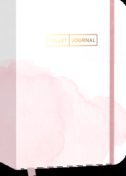 Pocket Bullet Journal „Watercolor Rose“