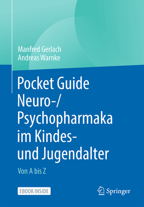 Pocket Guide Neuro-/Psychopharmaka im Kindes- und Jugendalter von Gerlach,  Manfred, Warnke,  Andreas