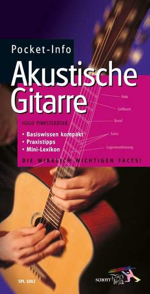 Pocket-Info Akustische Gitarre von Pinksterboer,  Hugo