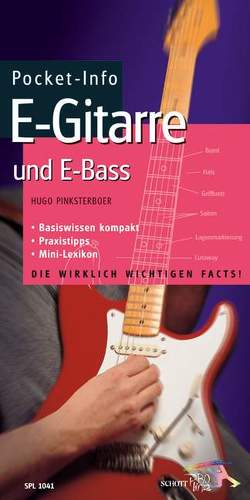 Pocket-Info E-Gitarre und E-Bass von Pinksterboer,  Hugo