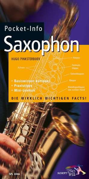 Pocket-Info Saxophon von Pinksterboer,  Hugo