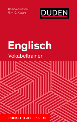 Pocket Teacher Englisch – Vokabeltrainer 5.-10. Klasse von Hock,  Birgit, Krause,  Marion
