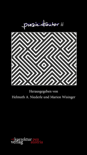 poesie.kontor ii von Niederle,  Helmuth A, Wisinger,  Marion