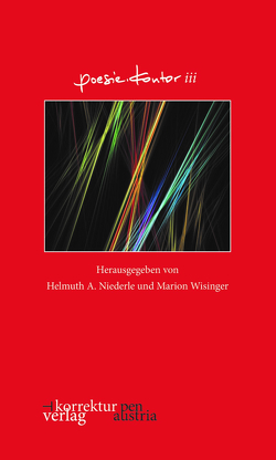 poesie.kontor iii von Niederle,  Helmuth A, Wisinger,  Marion