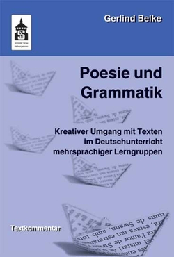 Poesie und Grammatik von Belke,  Gerlind