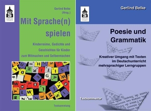 Poesie und Grammatik + Mit Sprache(n) spielen von Belke,  Gerlind