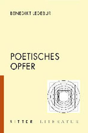 Poetisches Opfer von Ledebur,  Benedikt