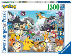 Ravensburger Puzzle 16784 – Pokémon Classics – 1500 Teile Puzzle für Erwachsene und Kinder ab 14 Jahren, Pokémon Puzzle