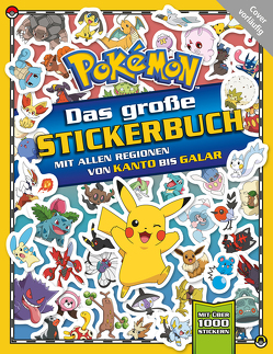 Pokémon: Das große Stickerbuch mit allen Regionen von Kanto bis Galar von Kavelar,  Nina, Panini, Pokémon