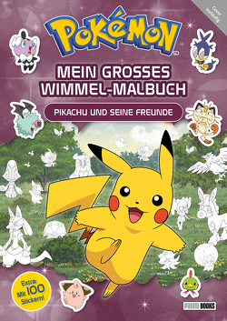 Pokémon: Mein großes Wimmel-Malbuch – Pikachu und seine Freunde