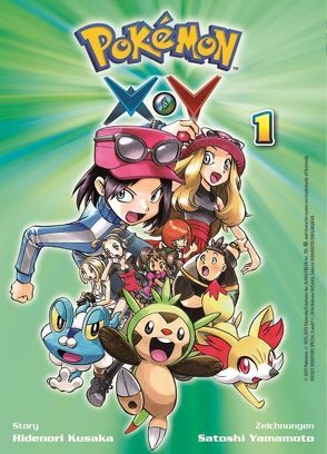 Pokémon X und Y 01 von Araiwa,  Gyo, Kusaka,  Hidenori, Yamamoto,  Satoshi