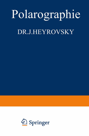 Polarographie von Heyrovskay,  J.