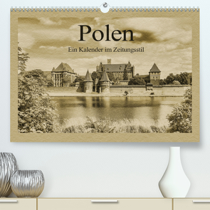 Polen – Ein Kalender im Zeitungsstil (Premium, hochwertiger DIN A2 Wandkalender 2021, Kunstdruck in Hochglanz) von Kirsch,  Gunter