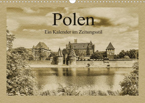 Polen – Ein Kalender im Zeitungsstil (Wandkalender 2023 DIN A3 quer) von Kirsch,  Gunter