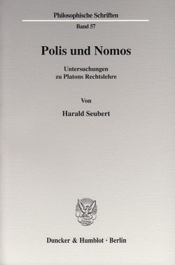 Polis und Nomos. von Seubert,  Harald