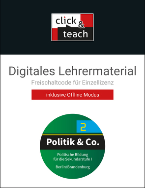 Politik & Co. – Berlin/Brandenburg – neu / Politik & Co. BE/BB click & teach 2 Box – neu von Kalpakidis,  Dimitrios, Kludt,  Steffen