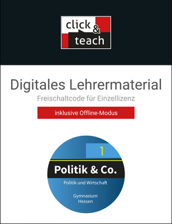 Politik & Co. – Hessen – neu / Politik & Co. Hessen click & teach 1 Box – neu von Reichert,  Carsten, Reinhardt,  Sabrina, Tschirner,  Martina