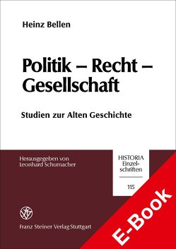 Politik – Recht – Gesellschaft von Bellen,  Heinz, Schumacher,  Leonhard