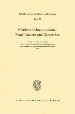 Politikverflechtung zwischen Bund, Ländern und Gemeinden.