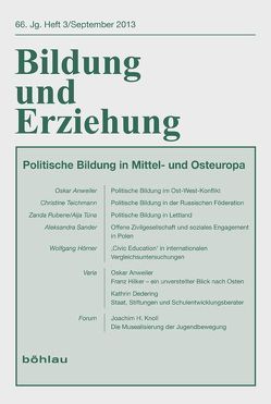 Politische Bildung in Ost- und Ostmitteleuropa von Mitter,  Wolfgang, Steier,  Sonja